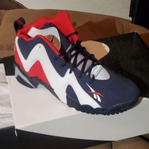 NIB Reebok Kamikaze II red white and blue ❤️🤍💙